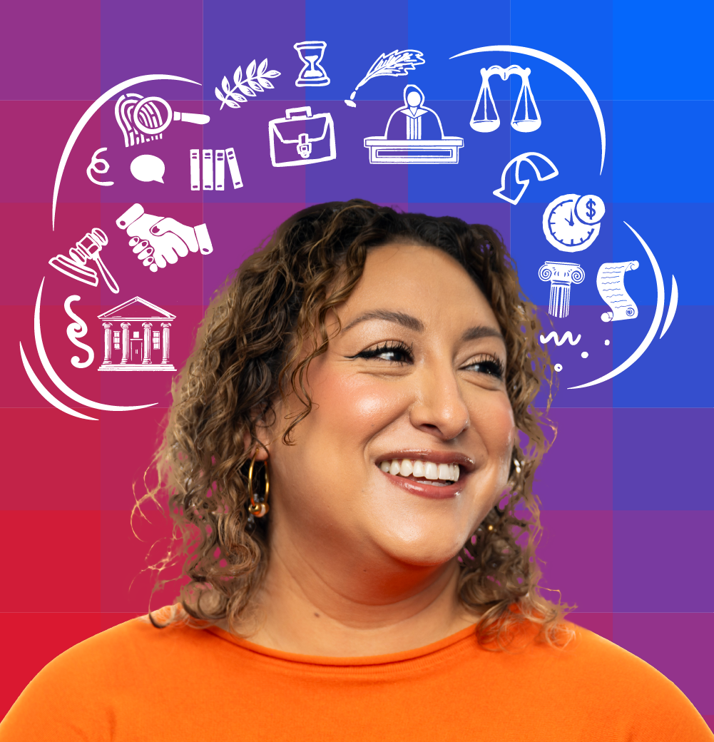 Ivana looking up and to the right